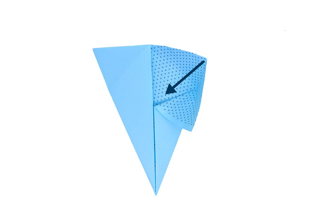 How to fold an Origami Bird - Step 011