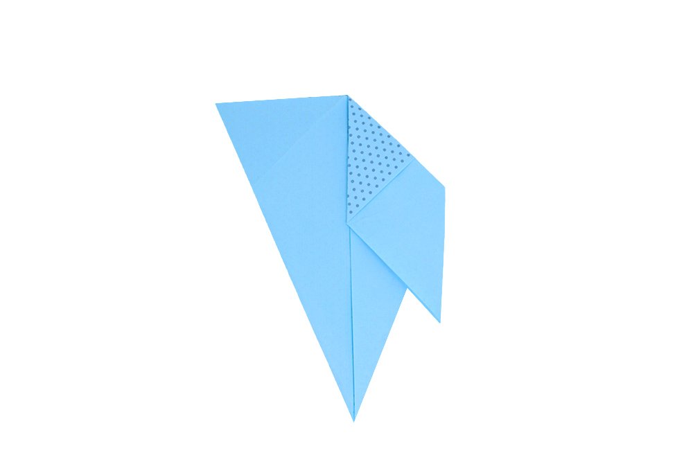 How to fold an Origami Bird - Step 012