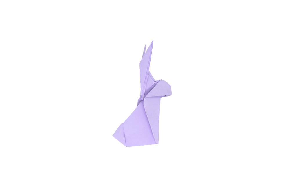 How to fold an Origami Bunny - Finish
