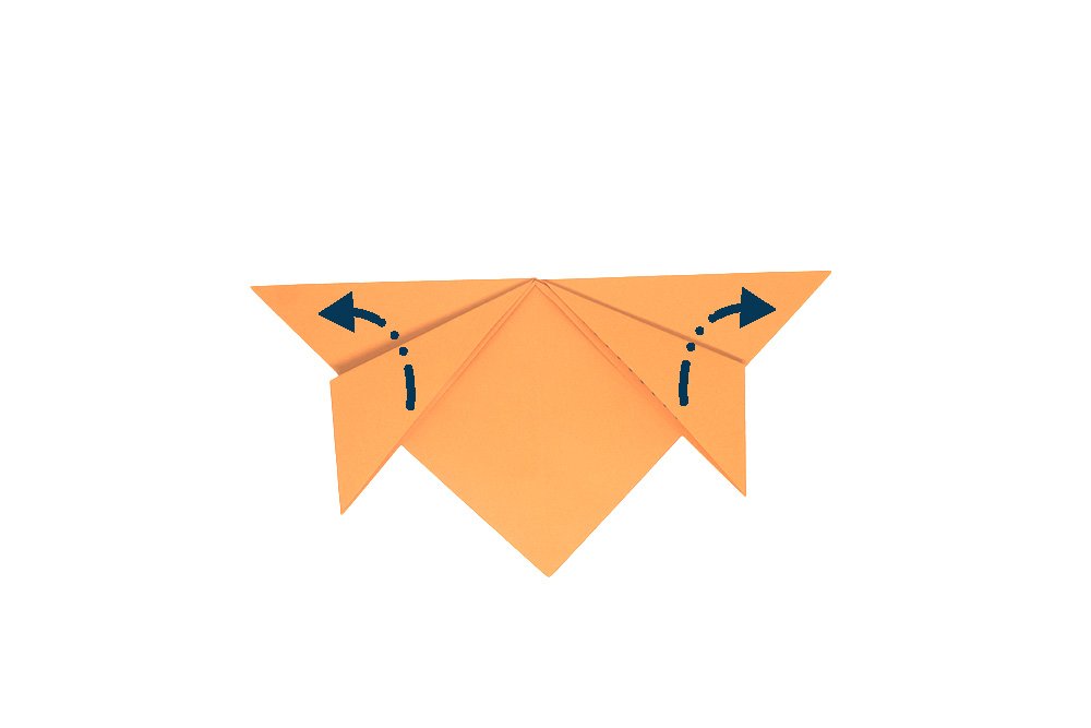 How to fold an Origami Crab - Step 9