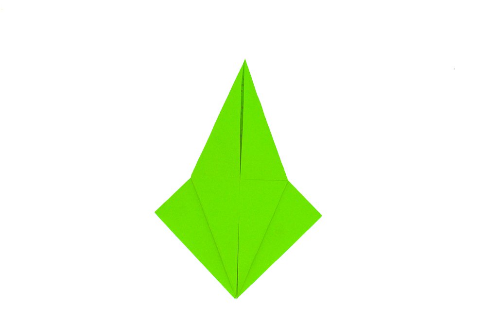 How to fold an Origami Dinosaur-Step 11