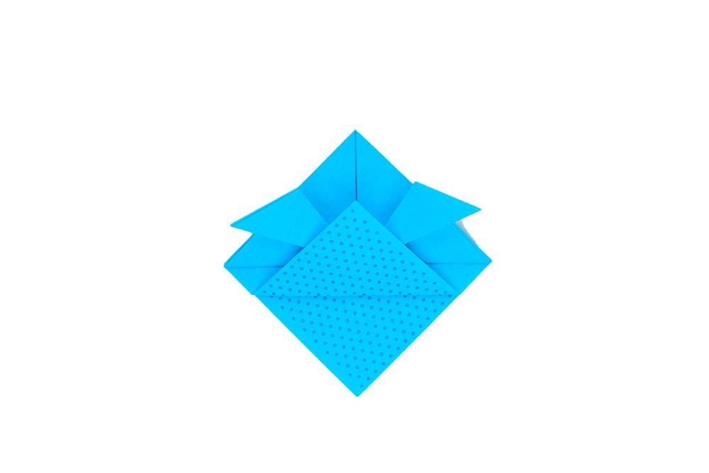 How to fold an Origami Fish- Step 6