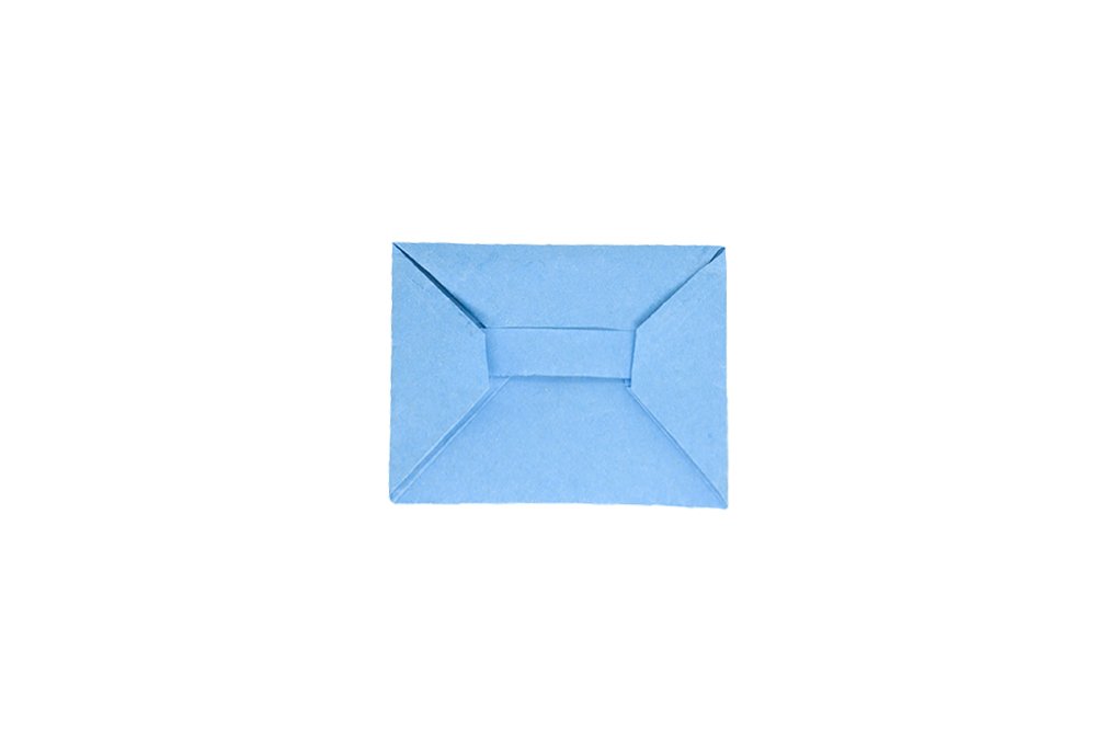 How to fold an Origami Box Envelope - Finish