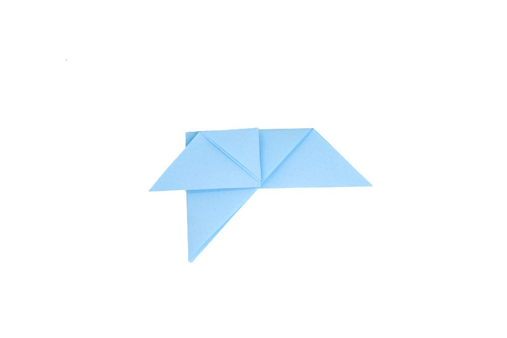 How to fold an Origami Twirling Bird - Step 06