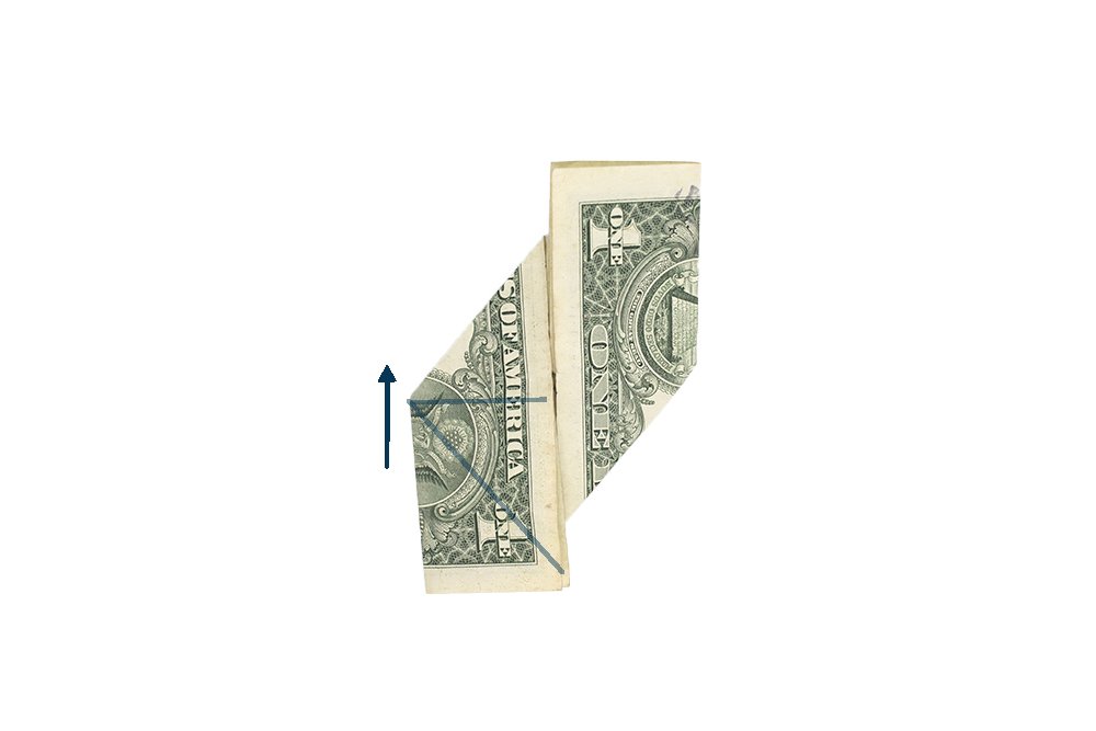 How to Make a Money Origami Graduation Cap - Step 015