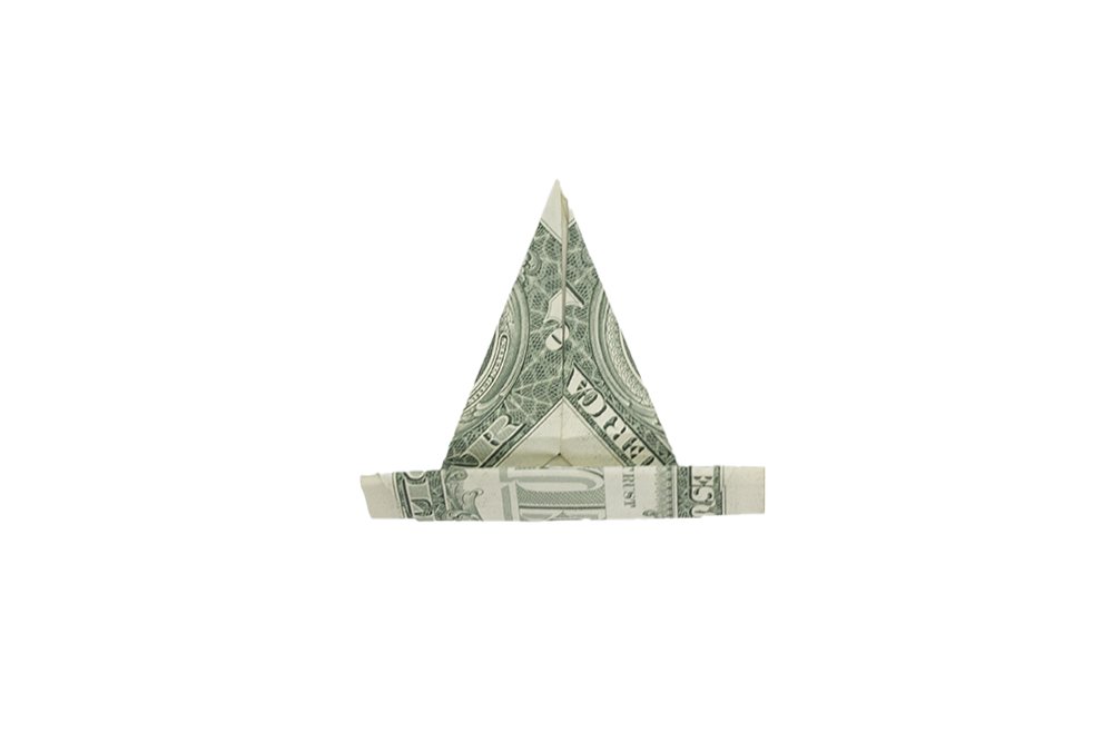How to Make an Origami Peacock Dollar - Step 06