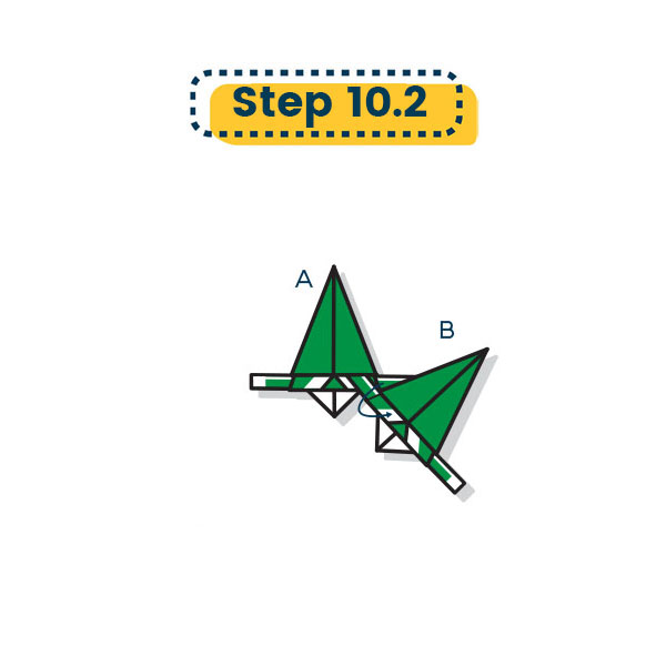 How to fold a Money Origami Star - Step 010.2