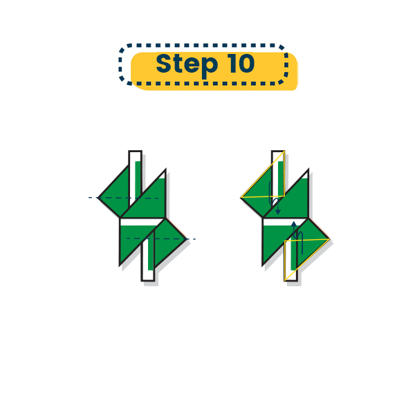 How to make an Origami Ninja Star- Step 010