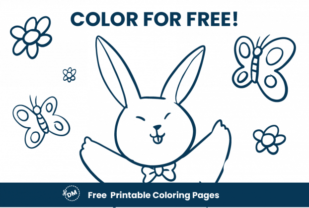 233+ Easy Coloring Pages for Kids - (Free & Printable PDF)