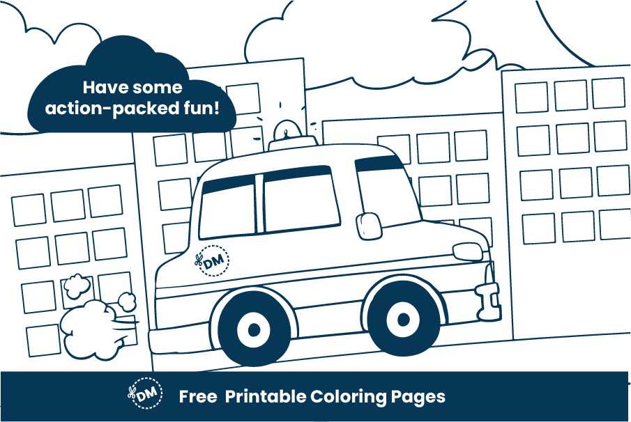 post office building coloring pages