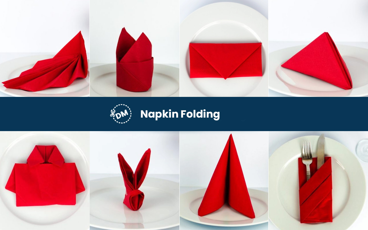 How to Fold a Napkin: 12 Easy, Classy Folds