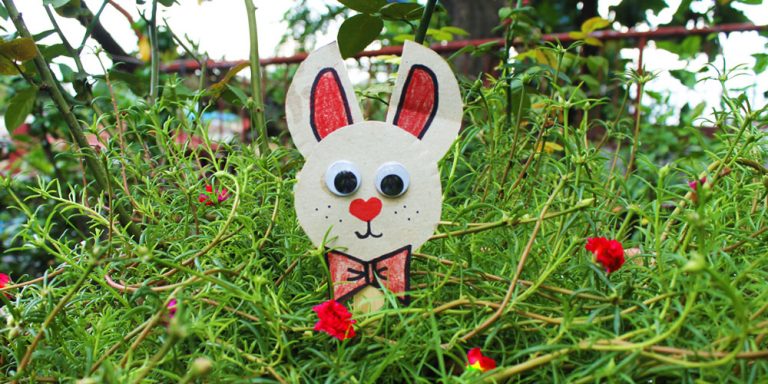 Make a Paper Plate Bunny Craft For Decoration