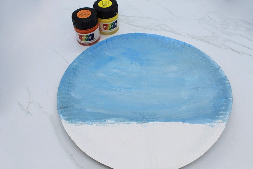 How to Make a Paper Plate Whale - Step 5