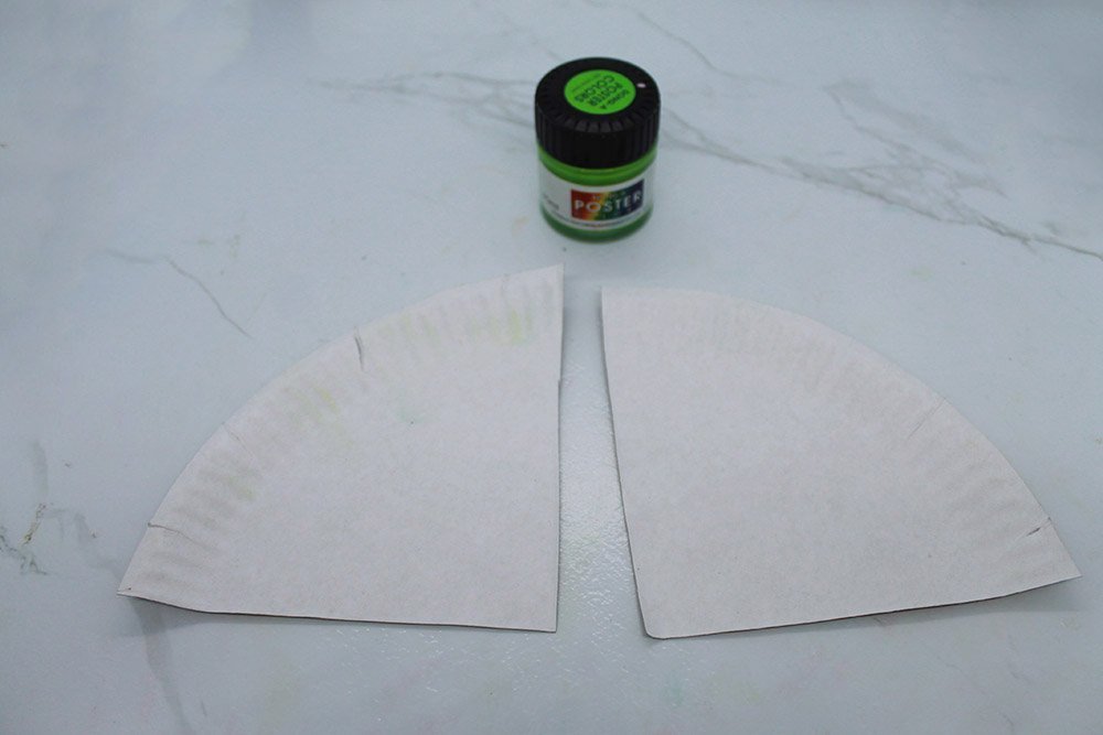 How to Make a Paper Plate Bird - Step 022