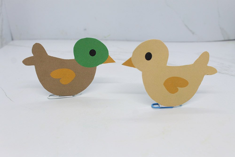Paper Plate Duck Craft Idea